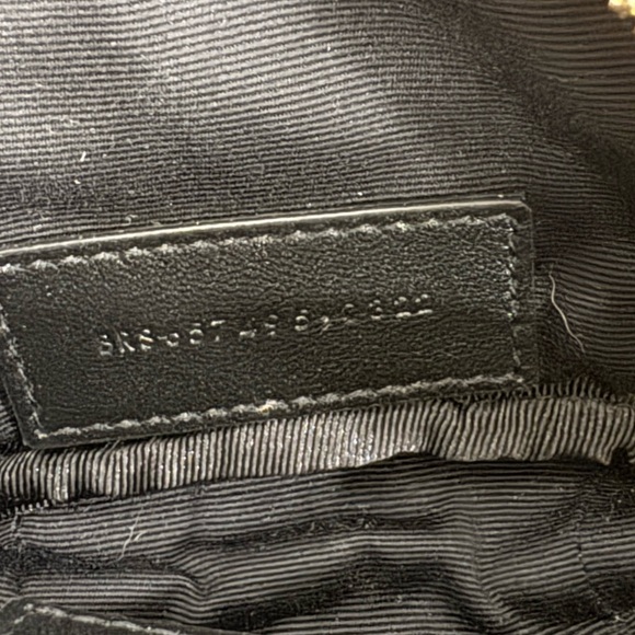 SOLD Saint Laurent denim Quilted Crossbody Bag - Picture 7 of 7